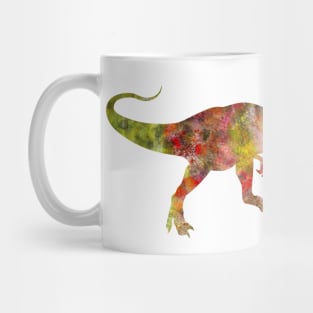 Allosaurus Watercolor Painting Mug